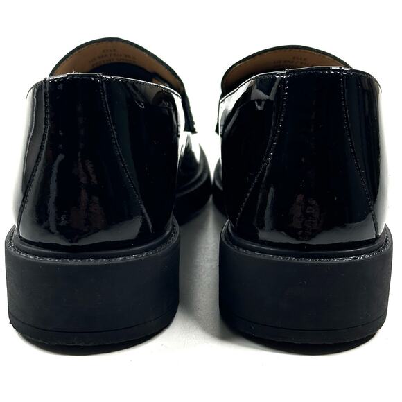 Bruno Magli Black Patent Leather Loafers - Picture 3 of 10